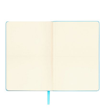 Ежедневник Спарк (Spark) недатированный, лазурный (с упаковкой, со стикерами)