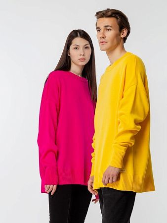 Джемпер оверсайз унисекс Stated в сумке, желтый, размер S/M