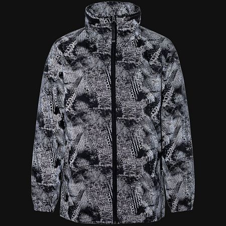 Ветровка светоотражающая Finvind, темно-серая, размер XXS