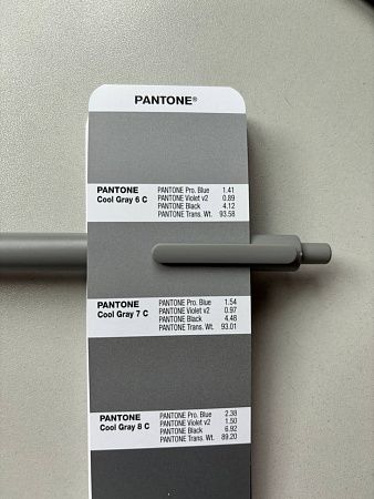 Ручка шариковая Sumatra, пластиковая, серая