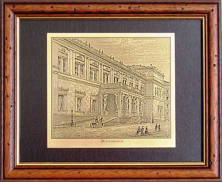 Гравюра "Эрмитаж"