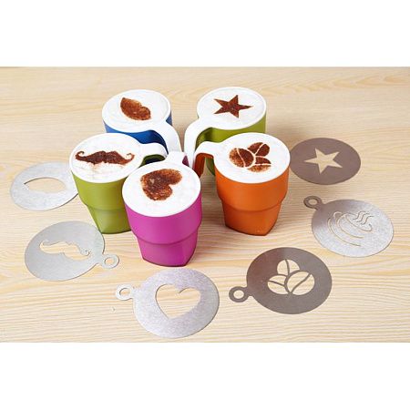 Трафареты для кофе Kofiste