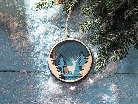 Подвеска «Рождественская встреча»