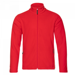 Толстовка унисекс STAN на молнии микрофлис 200, 21R, Красный,  (14)  (48/M)