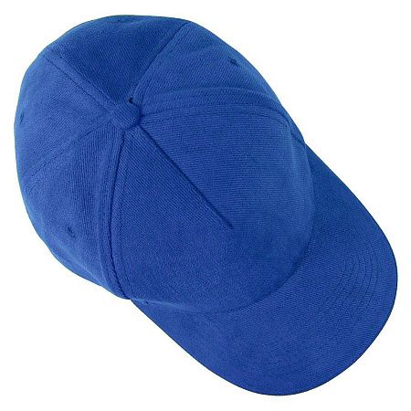 Кепка 5- панельная Oxford 300, c синим сендвичем, ярко-синяя