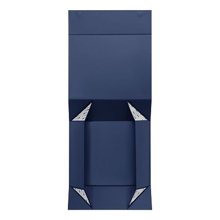 Подарочная коробка-трансформер большая, синяя