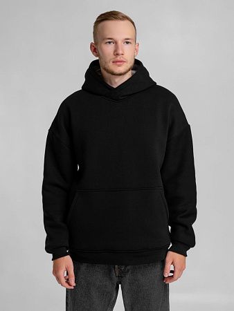 Худи Furry Oversize, черное, размер XS/S