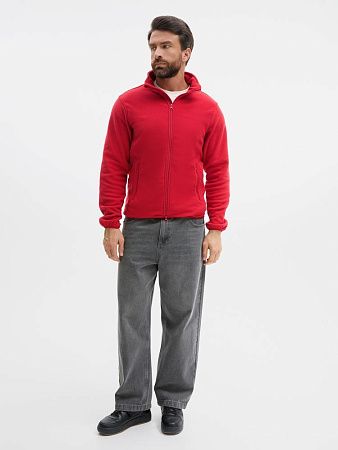 Куртка флисовая унисекс Ben Mac, красная, размер L