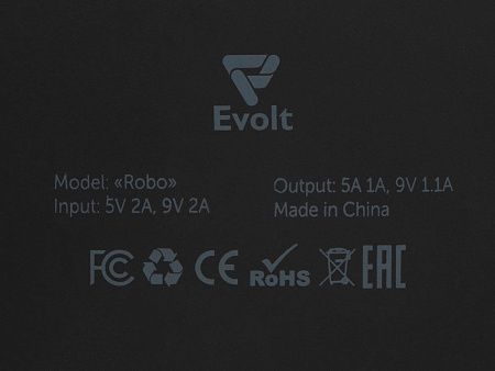 Беспроводная зарядка с лампой и подставкой «Robo», 10 Вт
