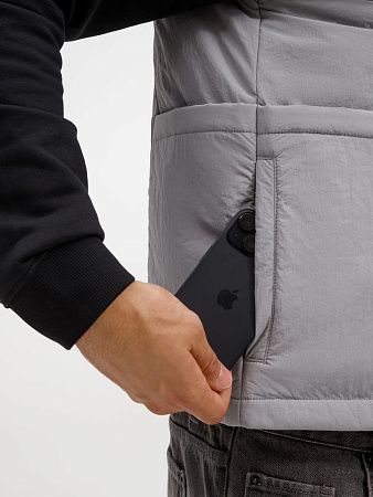 Жилет унисекс Veter, серый, размер XS/S