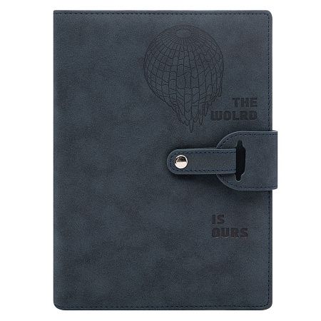 Ежедневник-портфолио Passage NEO недатированный в подарочной коробке, синий