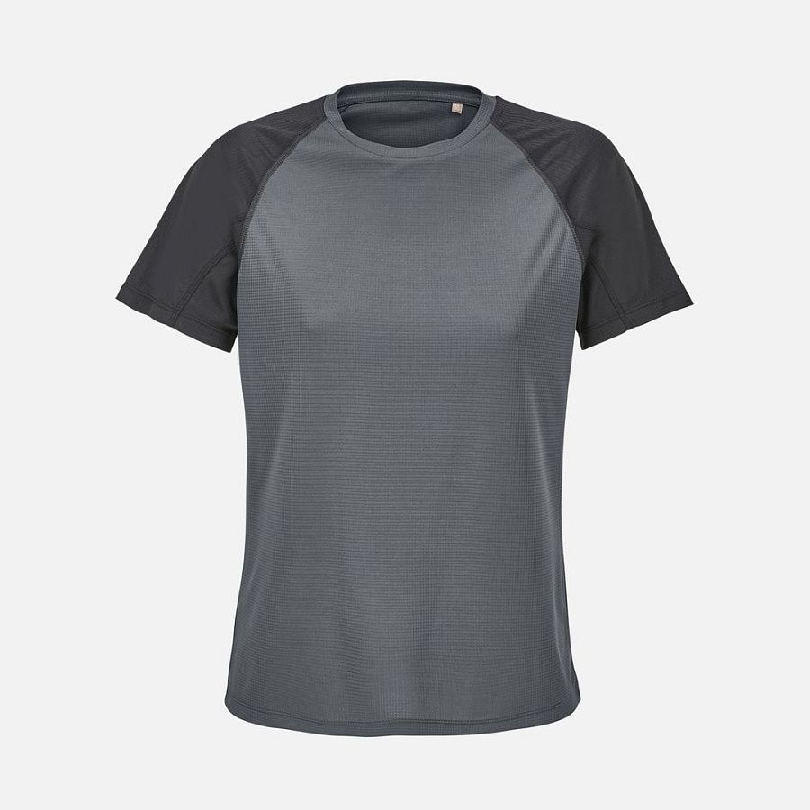 Футболка спортивная женская Vortex Women, ярко-бирюзовая под нанесение