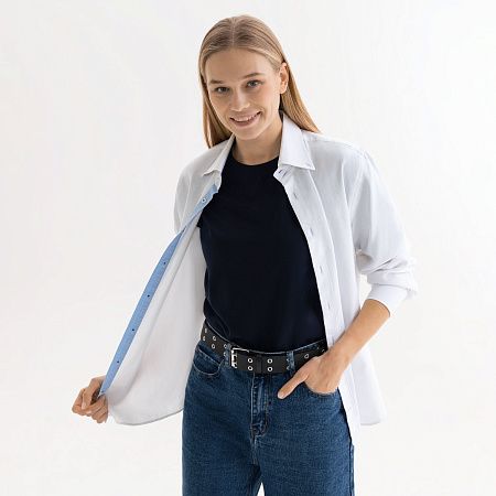 Футболка унисекс KRIS, 150 гр., темно-синяя, размер XS