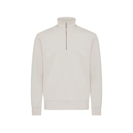 Свитшот на молнии Iqoniq Elgon из переработанного хлопка, 300 г/м²