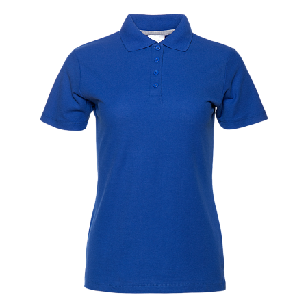 Рубашка поло женская STAN хлопок/полиэстер 185, 04WL, Синий,  (16/1)  (42/XS)