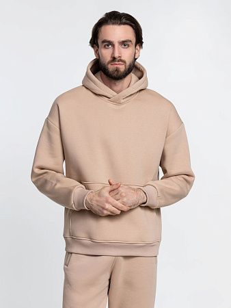 Худи Kulonga Oversize, бежевое, размер XS/S