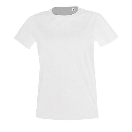 Футболка женская Imperial Fit Women, белая, размер XL