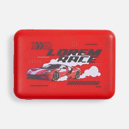 Внешний аккумулятор Uniscend Full Feel Type-C 5000 мАч, красный