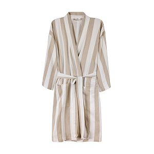 Халат VINGA Ornos из переработанного хлопка GRS, L/XL