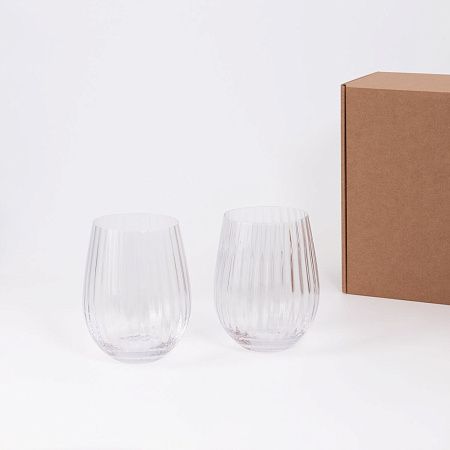 Подарочный набор 2 стакана для воды Blanche