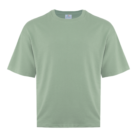 Футболка унисекс оверсайз STAN хлопок/полиэстер 260, 40, Светло-оливковый,  (136)  (44/XS)