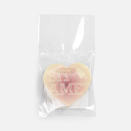 Печенье Dream White в белом шоколаде, сердце