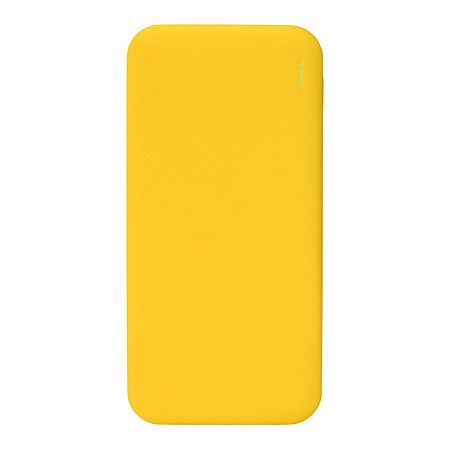 Внешний аккумулятор с подсветкой Люче (Luce) Lemoni 10000 mAh, желтый