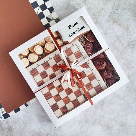 Подарочный набор "Шашки"