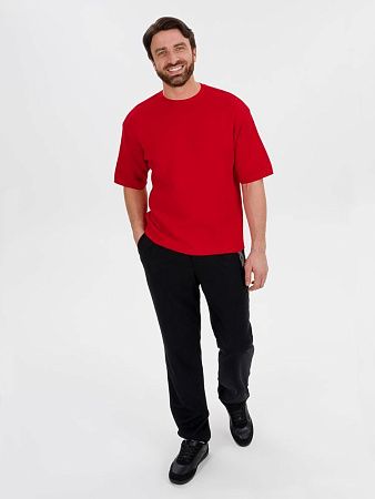 Джемпер с коротким рукавом Siluetti Volumica, красный, размер XL/2XL