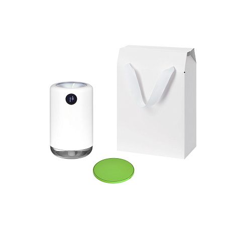 Подарочный набор Bliss, Auris, салатовый (увлажнитель воздуха, зарядное устройство)