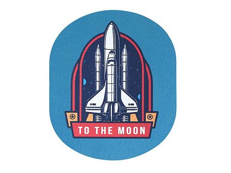 Патч «Овал», nubuk