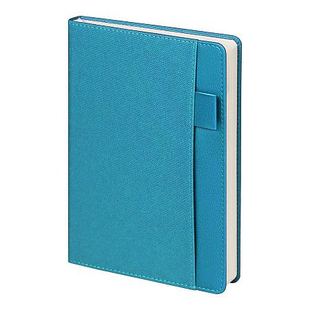 Ежедневник Smart Combi Sand А5, голубой, недатированный, в твердой обложке с поролоном