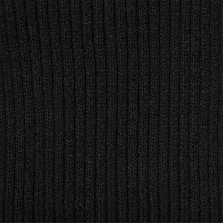 Шарф Forges вязаный, черный