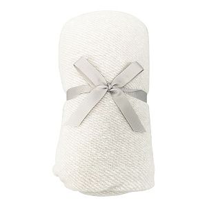 Плед акриловый SUPER SOFT NATURE, белый