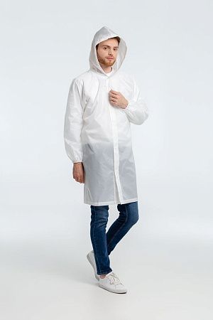 Дождевик унисекс Rainman, белый, размер M