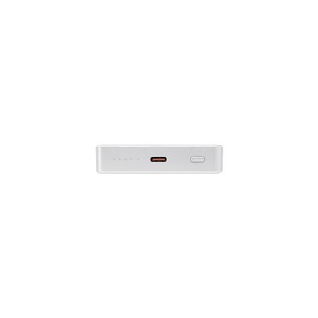 Внешний аккумулятор Атлантис Плюс PD (Atlantis PD Plus) 10000mAh с функцией беспроводной зарядки 15W, серебряный