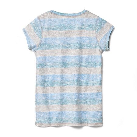 Футболка женская Rayet Lady двусторонняя, голубая с зеленым, размер M