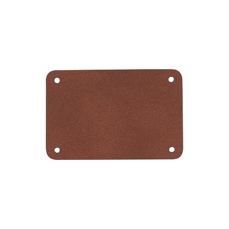 Шильд 4х6 см имитация кожи