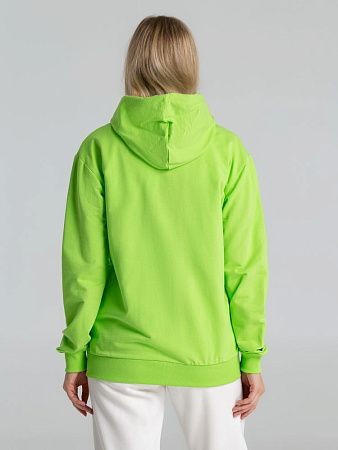 Толстовка на молнии с капюшоном Unit Siverga, зеленое яблоко, размер 3XL