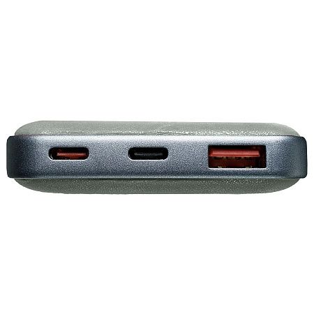 Универсальный аккумулятор EMBER 10 (10000мАч) с быстрой зарядкой, серый