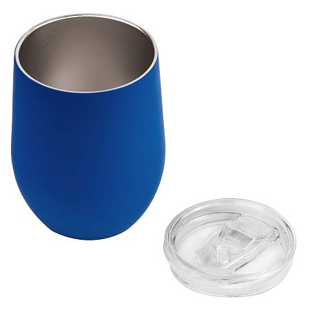 Термокружка (кофер) STEP SOFT 370мл Синяя 6300.01