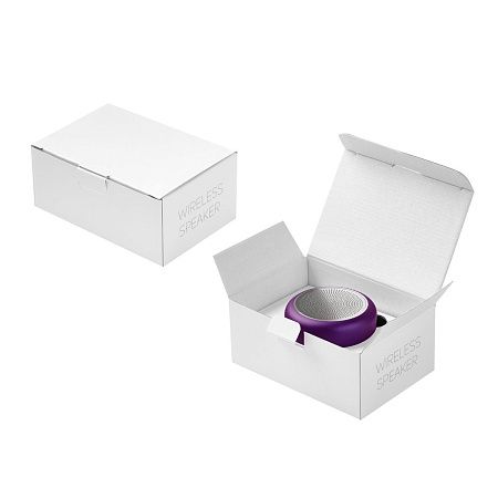 Беспроводная колонка Пассион (Passion) 80dB 600 mAh (Bluetooth 5.4), фиолетовая