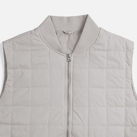 Жилет унисекс Warmbridge, светло-серый, размер S