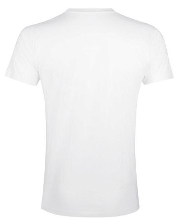 Футболка мужская приталенная Imperial Fit 190, белая, размер XL