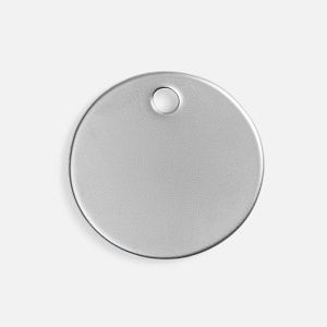 Шильдик металлический Alfa Sirkel, серебристый
