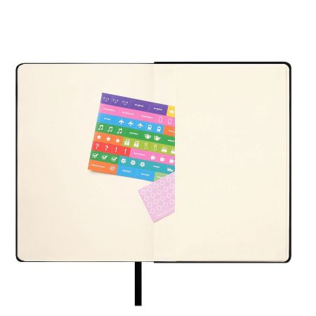 Ежедневник Стелла (Stella) недатированный с магнитом на обложке, бирюзовый