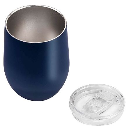 Термокружка (кофер) STEP 370мл Темно-синяя 6302.14