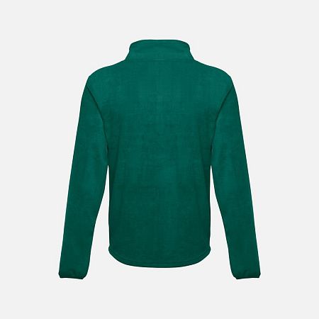 Куртка флисовая мужская Helsinki, темно-зеленая, размер M