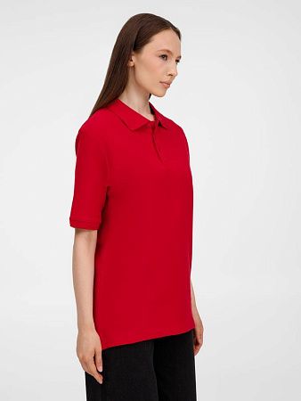 Рубашка поло унисекс Upswing, красная, размер S