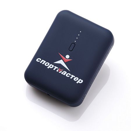 Внешний аккумулятор с функцией быстрой зарядки Формула (Formula) 10000 mAh, синий